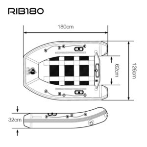 Boat Life Inflatable Rib 180 t0800