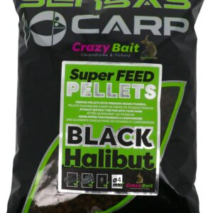 SUPER FEED PELLETS BLACK HALIBUS 4MM 700G