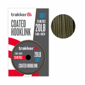 TRAKKER SOFT COATED HOOKLINK(20LB)(9.8KG)(20M)